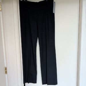 Nordstrom Classiques Entier navy pinstripe stretch pants (sz 14)